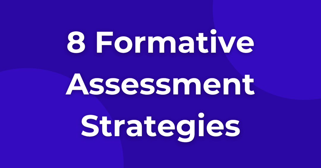Formative Assessment Strategies