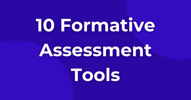 Formative Assessment Tools