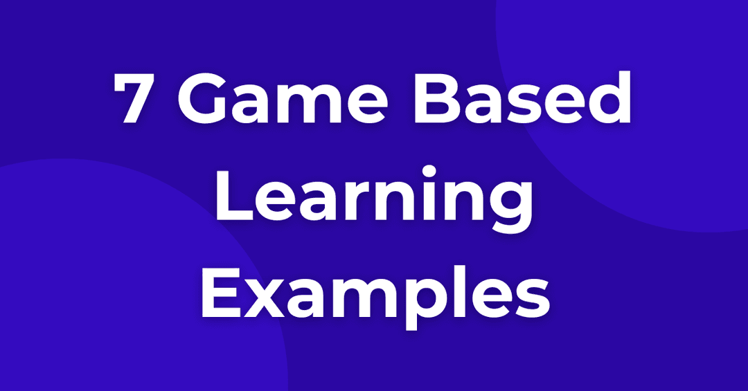 Game Based Learning Examples