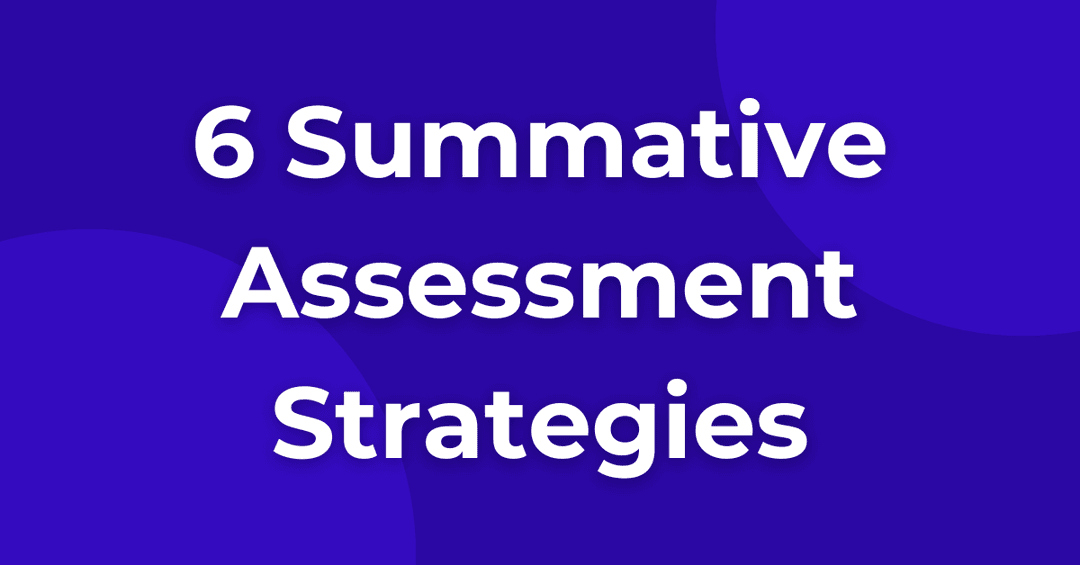 Summative Assessment Strategies